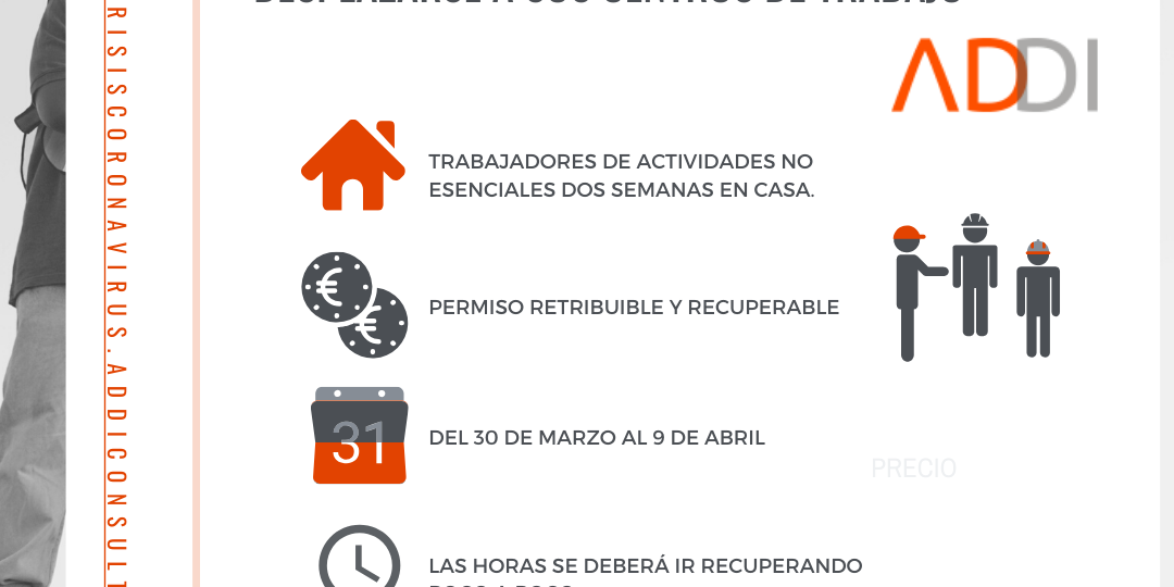 Publicación del BOE con las medidas más restrictivas