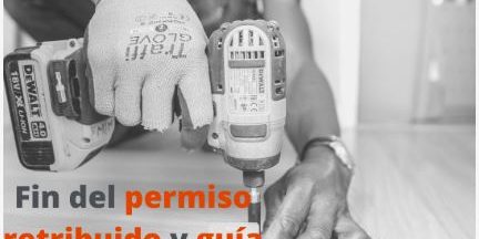 Fin del permiso retribuido y guías